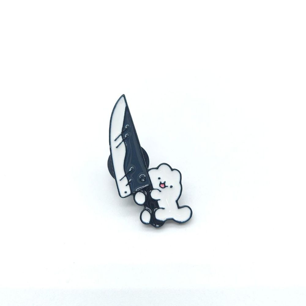 Naughty Cat Pin Horror Anime